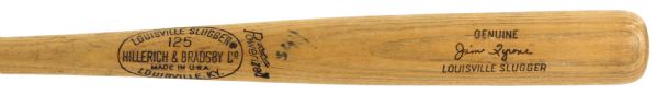 1975 Jim Tyrone Chicago Cubs H&B Louisville Slugger Professional Model Game Used Bat (MEARS LOA)