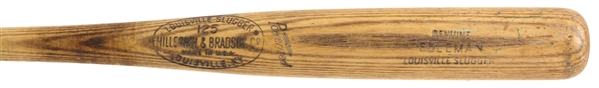 1969-70 Joe Coleman Washington Senators H&B Louisville Slugger Professional Model Game Used Bat (MEARS LOA)