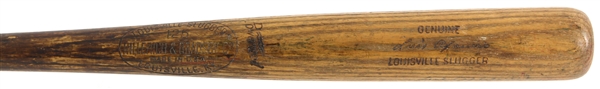 1969-72 Luis Aparicio White Sox/Red Sox Signed H&B Louisville Slugger Professional Model Game Used Bat (MEARS LOA/JSA)
