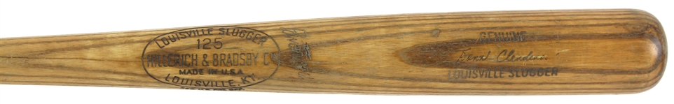 1965-68 Donn Clendenon Pittsburgh Pirates H&B Louisville Slugger Professional Model Game Used Bat (MEARS LOA)
