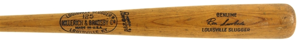 1973 Ron Swoboda New York Yankees H&B Louisville Slugger Professional Model Game Used Bat (MEARS LOA)