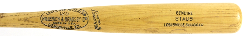 1973-74 Rusty Staub New York Mets H&B Louisville Slugger Professional Model Game Used Bat (MEARS LOA)