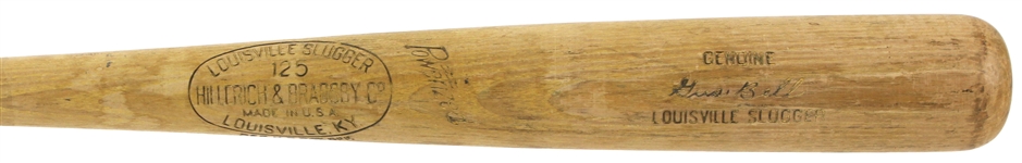 1950-60 Gus Bell Pirates/Reds H&B Louisville Slugger Professional Model Game Used Bat (MEARS LOA)