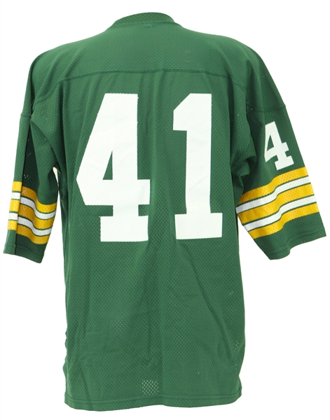 1972-76 Green Bay Packers #41 Game Worn Home Jersey (MEARS LOA)