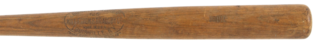 1921-31 Bodie H&B Louisville Slugger Professional Model Game Used Bat (MEARS LOA)