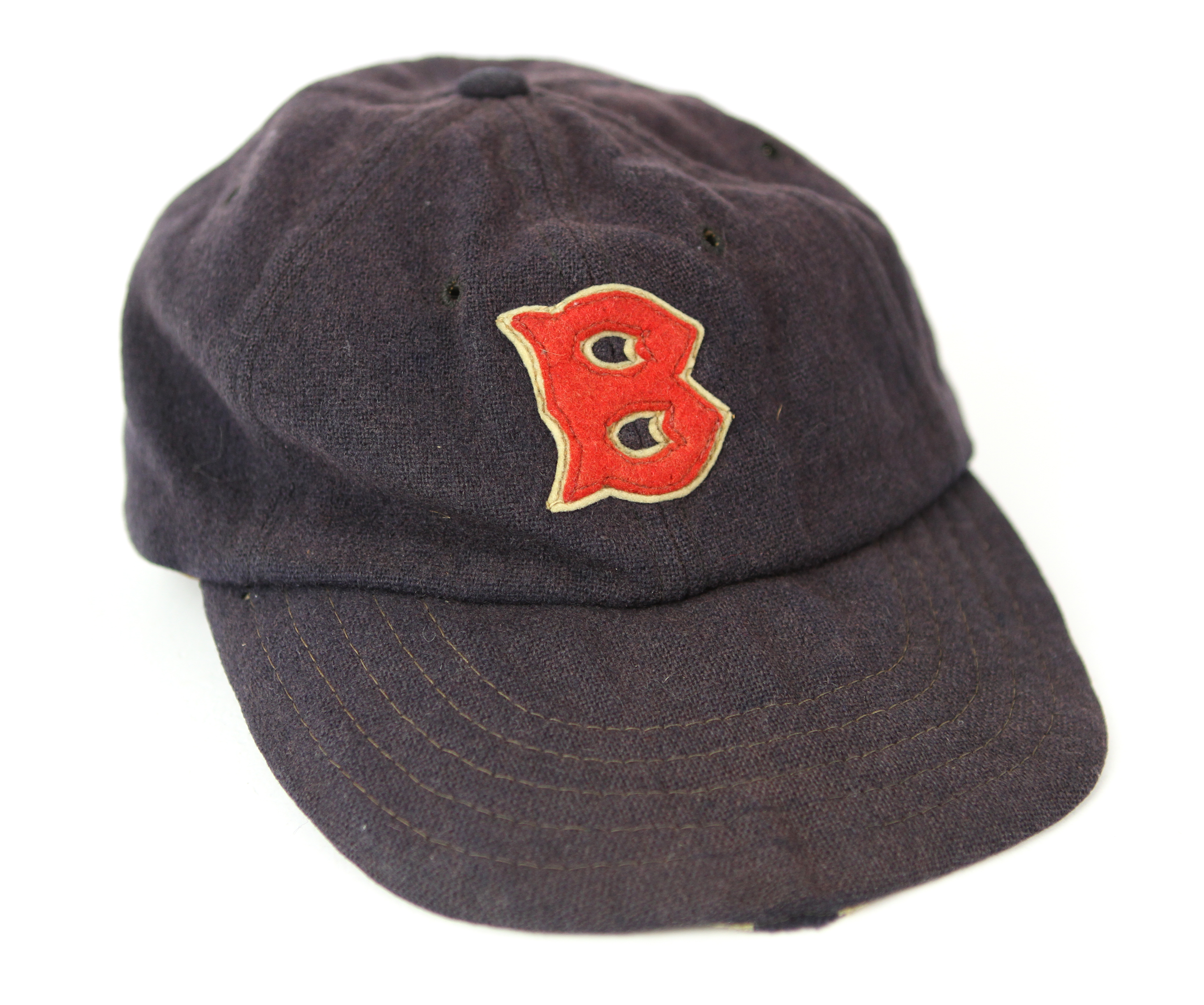 Lot Detail - 1946-51 Boston Red Sox Cap (MEARS LOA)