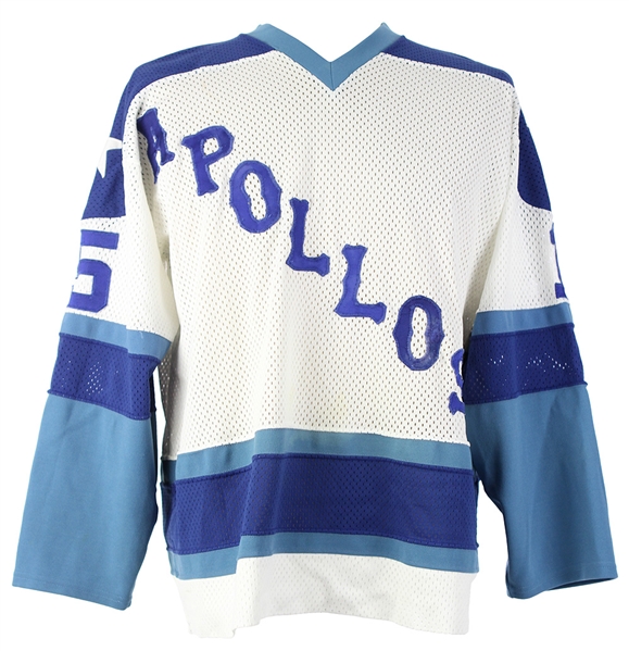 1979 Mark Messier Houston Apollos Central Hockey League Game Worn Jersey (MEARS LOA)
