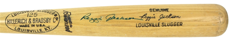 1968 Reggie Jackson H&B Louisville Slugger Professional Model Game Bat (MEARS A6.5) ordered 5-17-68)
