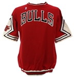 1987 Rare Unused Condition Chicago Bulls Shooting Shirt