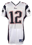 2001 Tom Brady Super Bowl Champion New England Patriots Road Jersey (MEARS LOA)”First Season As A Starter”