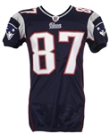 2010 Rob Gronkowski New England Patriots Home Jersey (MEARS LOA)
