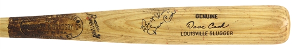 1973-75 Dave Cash Pirates/Phillies Signed H&B Louisville Slugger Professional Model Game Used Bat (MEARS LOA/JSA)