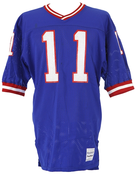 1980s #11 New York Giants Sand-Knit Jersey (MEARS LOA)