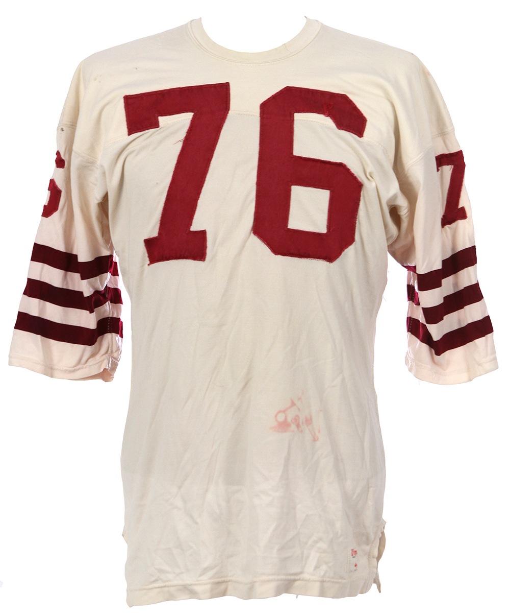 Lot Detail - 1960's Wilson #76 Game Worn []Football<img src=