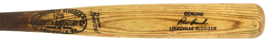 1969-71 Ron Brand Montreal Expos H&B Louisville Slugger Professional Model Game Used Bat (MEARS LOA)