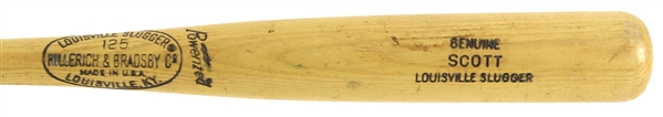 1973-75 Scott H&B Louisville Slugger Professional Model Game Used Bat (MEARS LOA)
