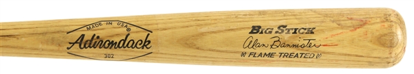 1976-79 Alan Bannister Chicago White Sox Adirondack Professional Model Game Used Bat (MEARS LOA)