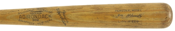 1953-57 Joe Adcock Milwaukee Braves Adirondack Professional Model Game Used Bat (MEARS LOA)