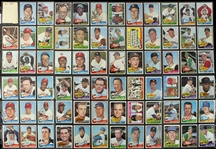 1965 Topps Baseball Trading Cards - Lot of 144 Cards