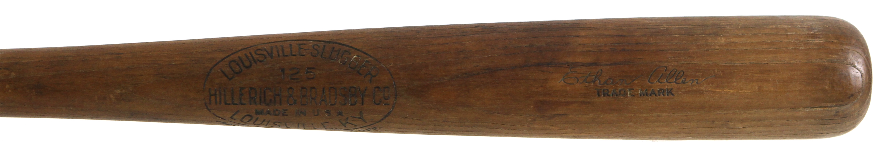1926-31 Ethan Allen Reds/Giants H&B Louisville Slugger Professional Model Game Used Bat (MEARS LOA)