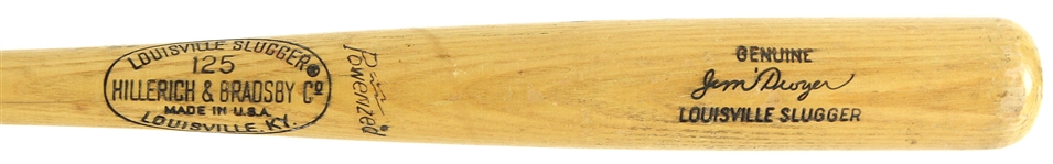1974-75 Jim Dwyer St. Louis Cardinals H&B Louisville Slugger Professional Model Game Used Bat (MEARS LOA)