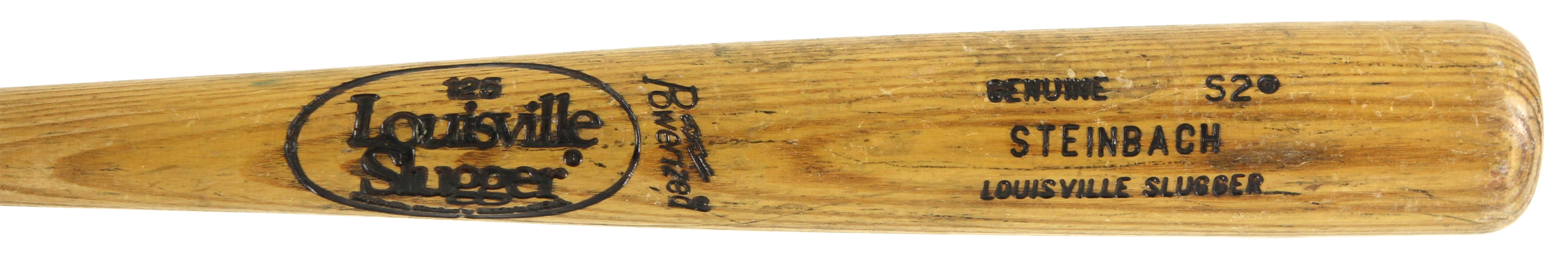 1983-85 Terry Steinbach Minor Leagues Louisville Slugger Professional Model Game Used Bat (MEARS LOA)