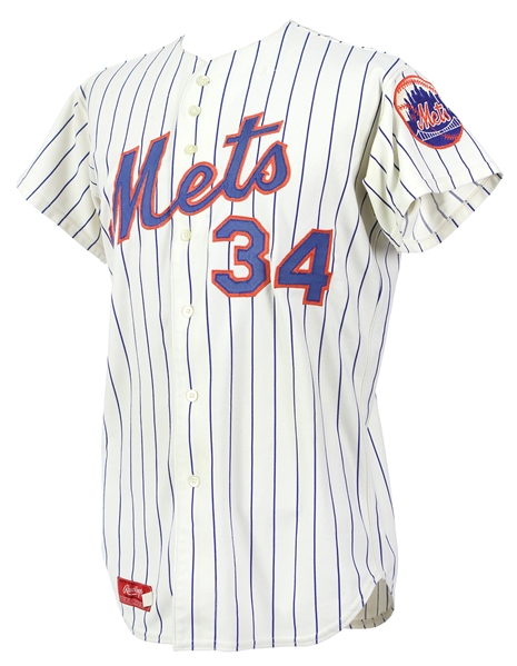 1976 Bob Apodaca New York Mets Game Worn Home Uniform (MEARS LOA)