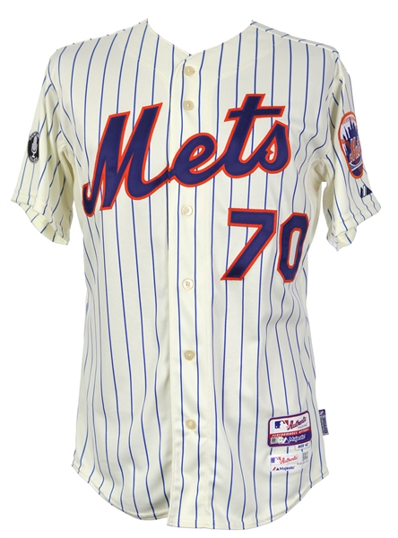 2014 Wilfredo Tovar New York Mets Home Jersey (MEARS LOA/MLB Hologram)