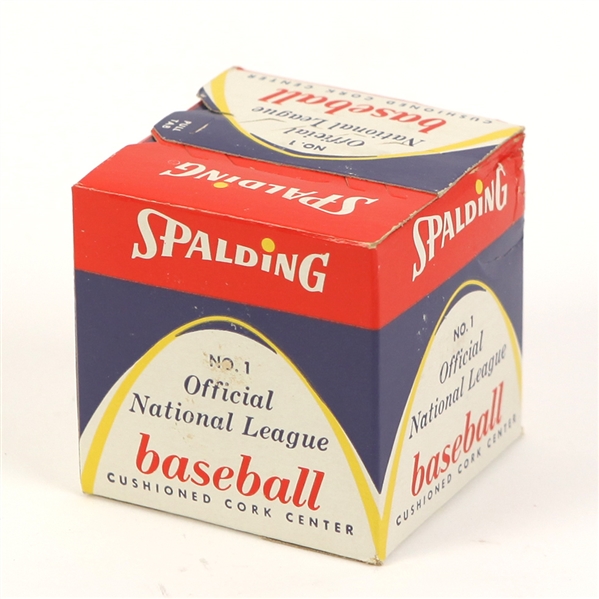 1958-69 Spalding Official National League Warren Giles Baseball Box