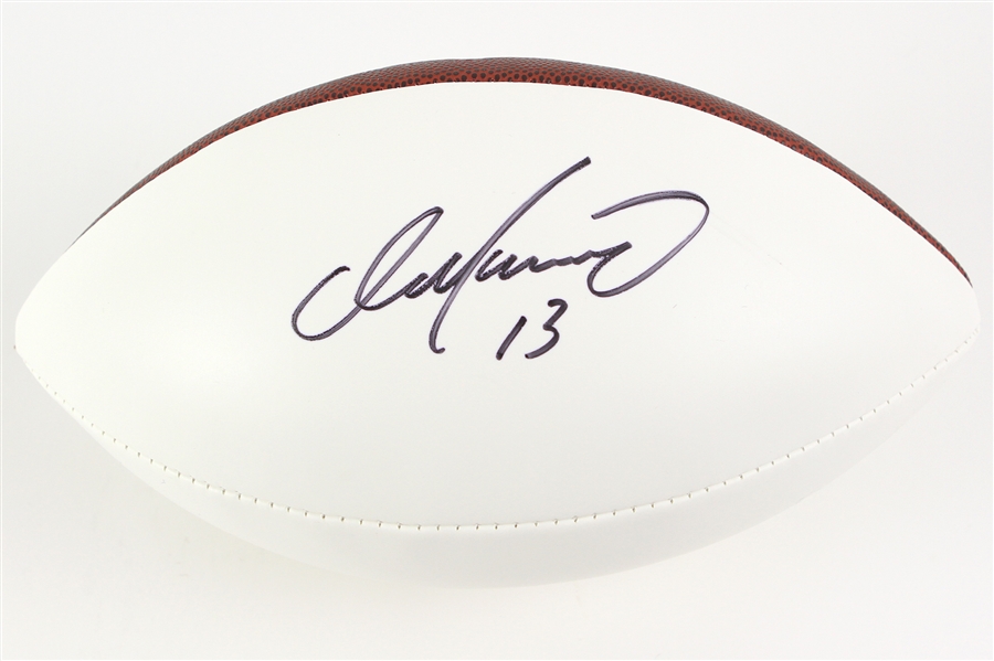 2006-16 Dan Marino Miami Dolphins Signed Wilson The Duke Autograph Panel Football (JSA)