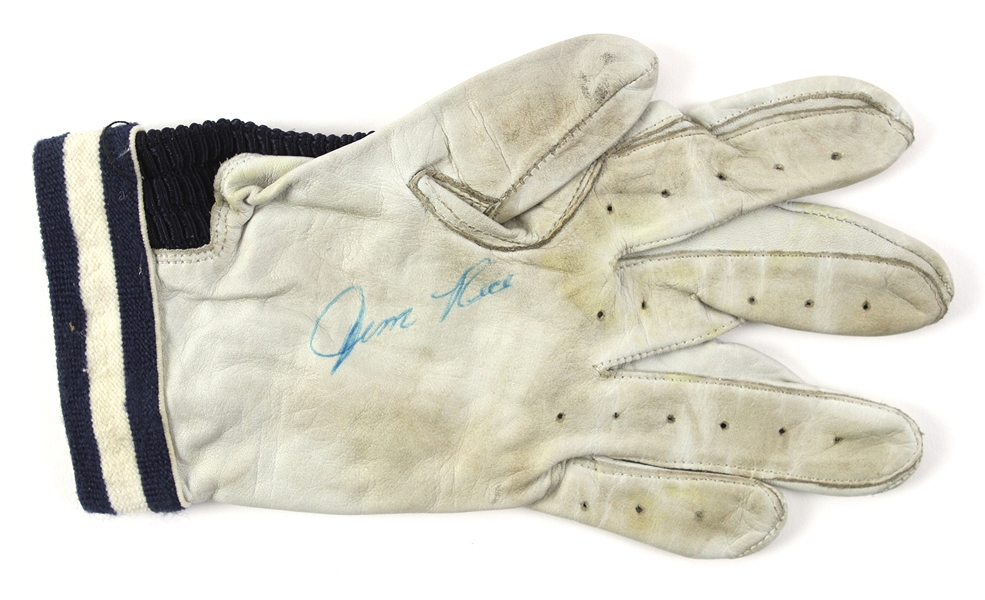 1985-89 Jim Rice Boston Red Sox Signed Franklin Batting Glove (MEARS LOA/JSA)