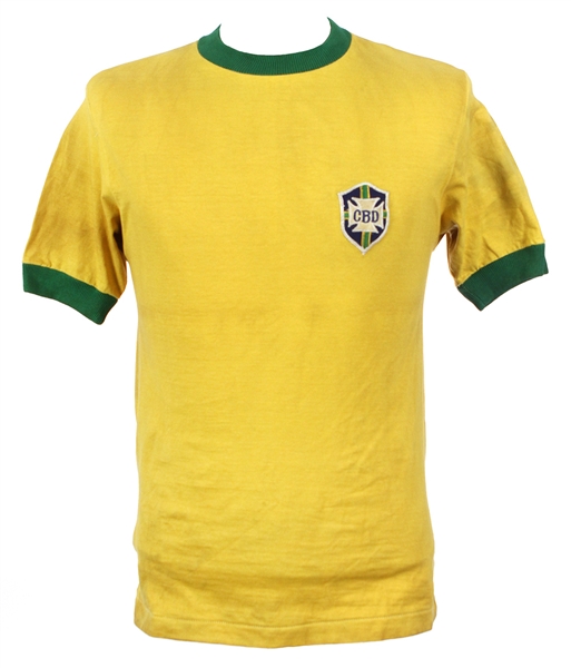 1970 Jairzinho Brazil Soccer Jersey (MEARS LOA)