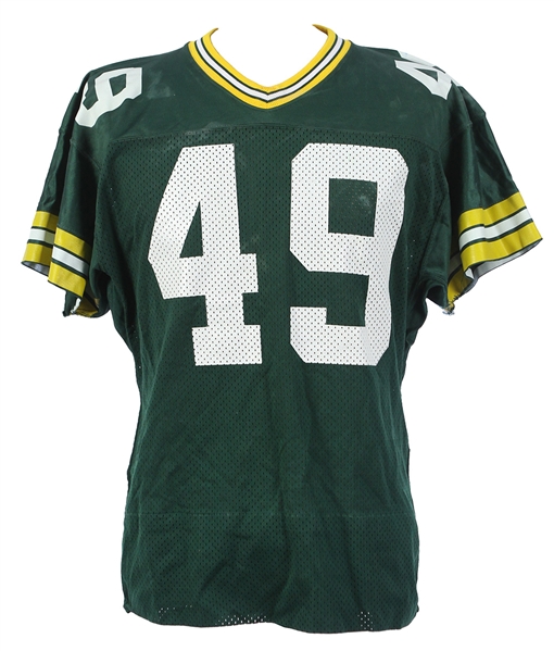 1989 Mickey Sutton Green Bay Packers Home Jersey (MEARS LOA)