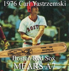 1976 Carl Yastrzemski Boston Red Sox H&B Louisville Slugger Professional Model Bat (MEARS A7)