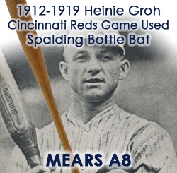 1912-1919 Heinie Groh Spalding Professional Model Game Used Bat (MEARS A8)