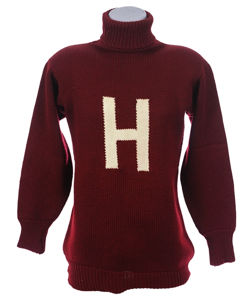 1910-1920 Harvard Style Turtleneck Sweater Jersey