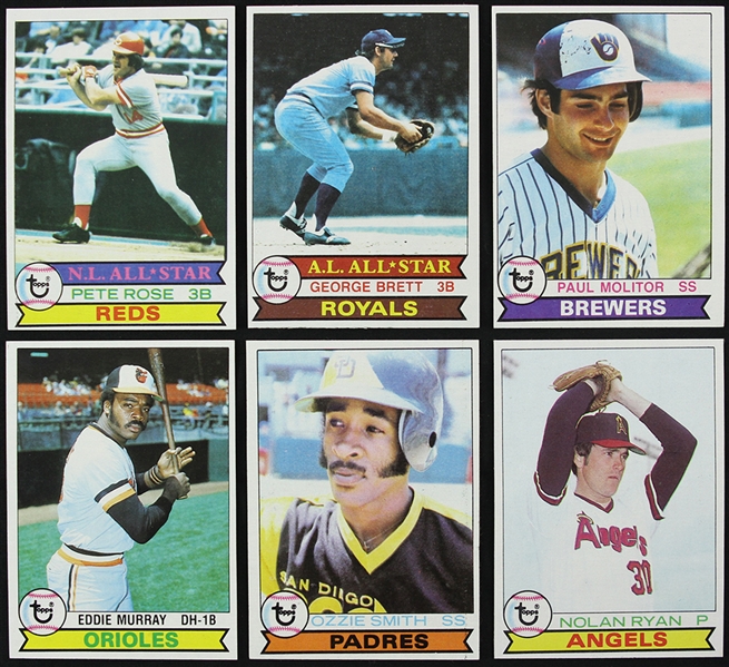 1979 Topps Baseball Trading Cards Complete Set (726/726)