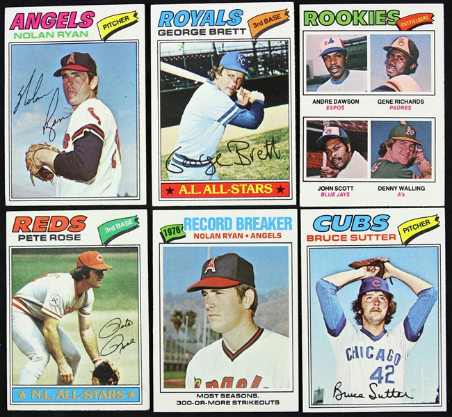 1977 Topps Baseball Trading Cards Complete Set (660/660)