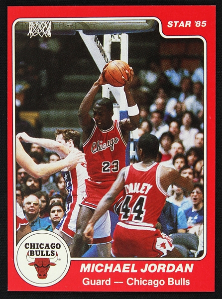 1984-85 Star Basketball Trading Cards - Lot of 509 w/ Michael Jordan Rookie, 1984-85 Complete Set, Court Kings Oversize Subset, All Star Game & Slam Dunk Contest Subsets & More 