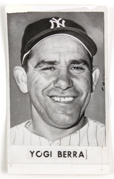 1960 Yogi Berra New York Yankees 2" x 3.5" Headshot Photo