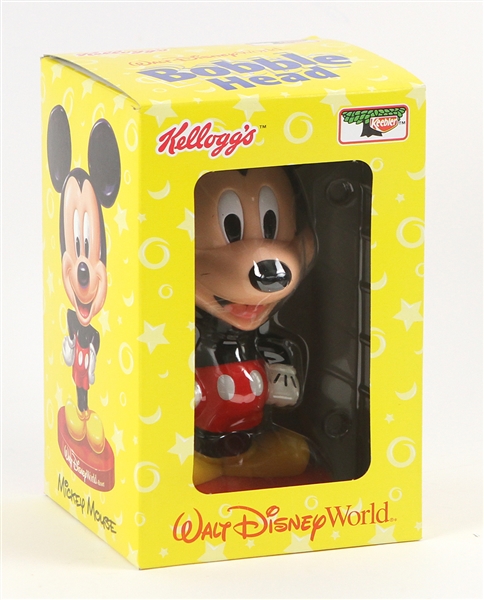 2002 Mickey Mouse Walt Disney World Resort MIB 8" Bobblehead 