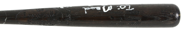 1983 Darryl Strawberry New York Mets Signed Louisville Slugger Professional Model Bat (MEARS LOA/JSA) Rookie of the Year Season