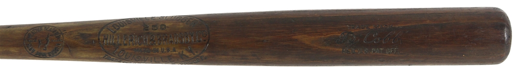 1921-31 Ty Cobb Tigers/Athletics H&B Louisville Slugger Professional Model Bat (MEARS A5 & PSA/DNA) 