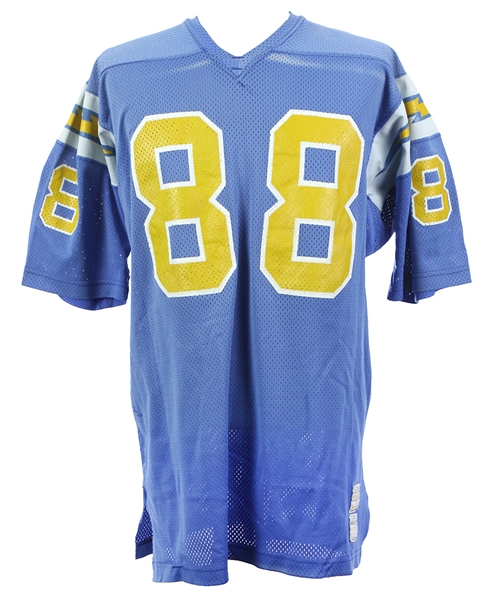 1971-73 Pettis Norman San Diego Chargers Game Worn Home Jersey (MEARS LOA)