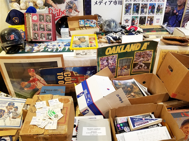 1950s-Present Big Sports Lot: Mostly Football & Baseball, OVER 5,000 ITEMS