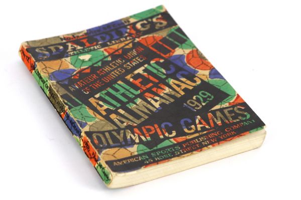 1929 Spalding Athletic Almanac Featuring Tarzan and Olympian Johnny Weissmuller