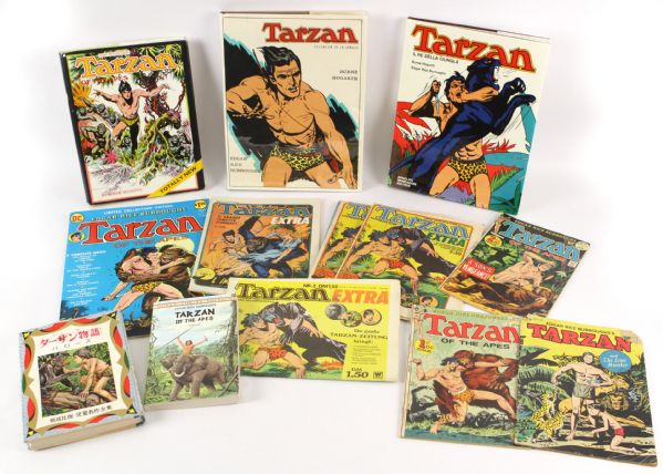 1948-97 Tarzan Publication Collection - Lot of 11 w/ Hardcover, Comic Books & More