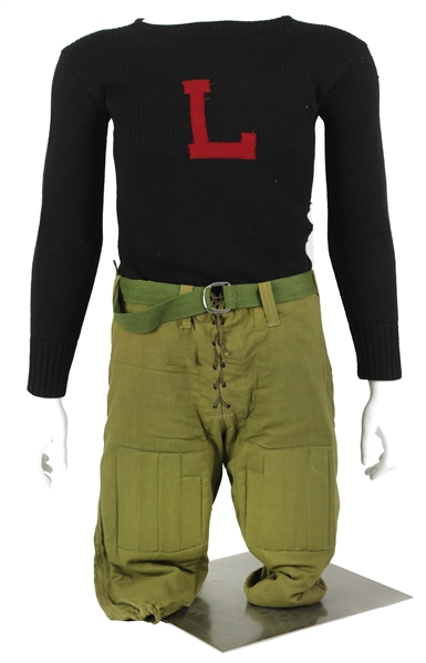 1920s Football Jersey Sweater and Pants