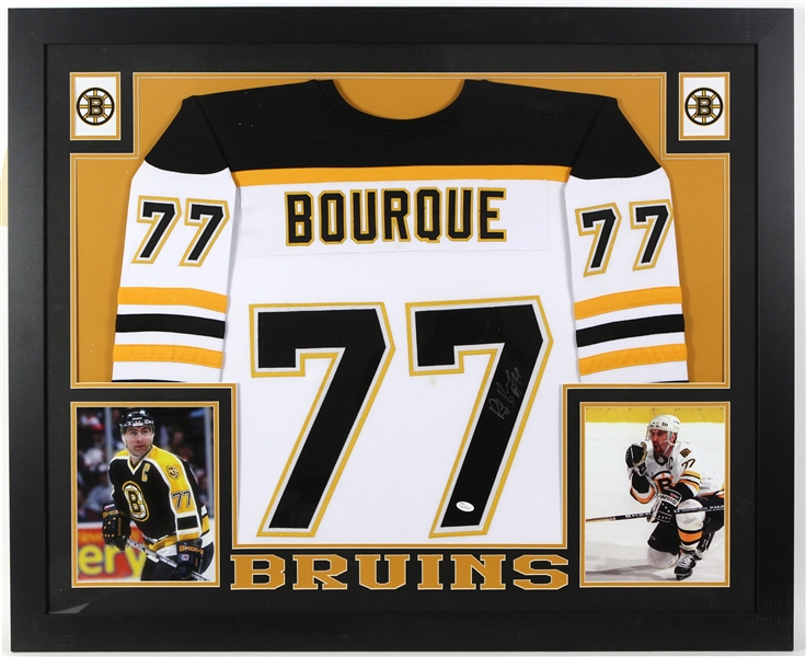 2016 Ray Bourque Boston Bruins 36" x 44" Framed Display w/ Signed Jersey (*JSA*)
