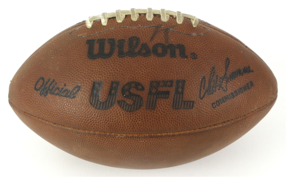 1984 circa USFL Game Used Football 